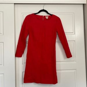 J. Crew Fitted Mid Sleeve Dress